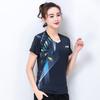 Unisex Badminton Shirt Men Women Sport Training Competition Top Quick-Dry Blend Fall Winter Wear