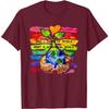 Wonderful World Earth Day Graphic Cotton T-Shirt Casual Short Sleeve Crewneck Tee