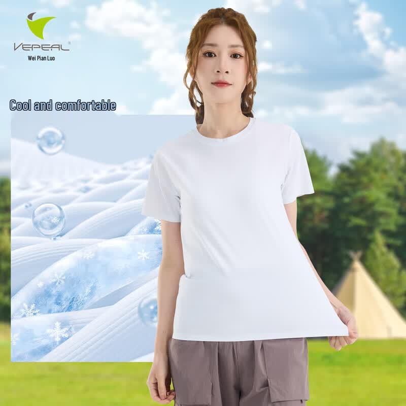 Vepeal Unisex Quick-Dry Short Sleeve T-Shirt VTX-163