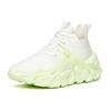 Anta Breakthrough Pro Fabric Shock Absorbing Non-Slip Wear-Resistant Height Increasing Low-Top Dad Shoes Men Sneaker White Green 112228860-4
