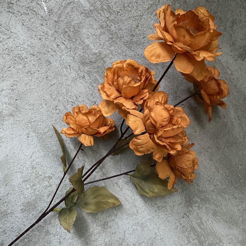 Simulated Peony Stems For Vase Decoration In Living Room Or Dining Area