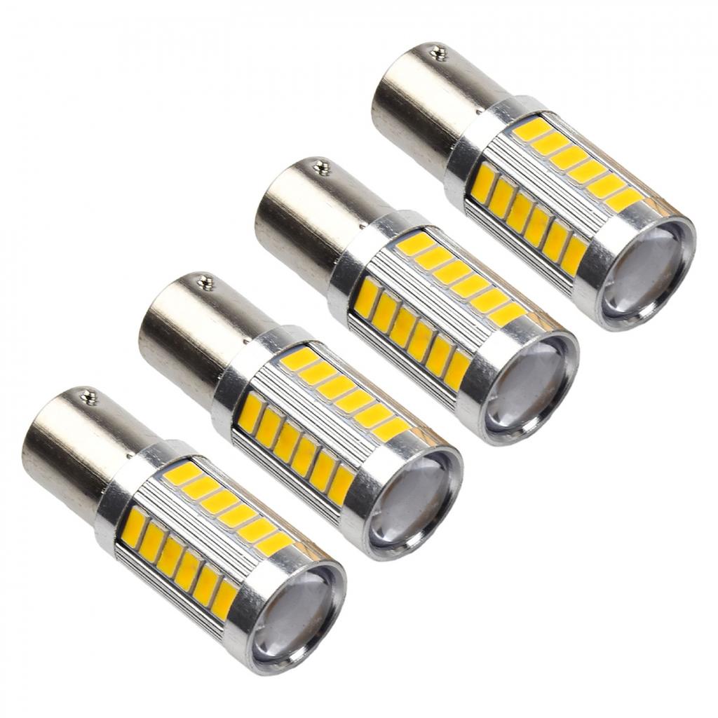 33LED Turn Signal LED 4pcs 581 BAU15S Aluminum BULB