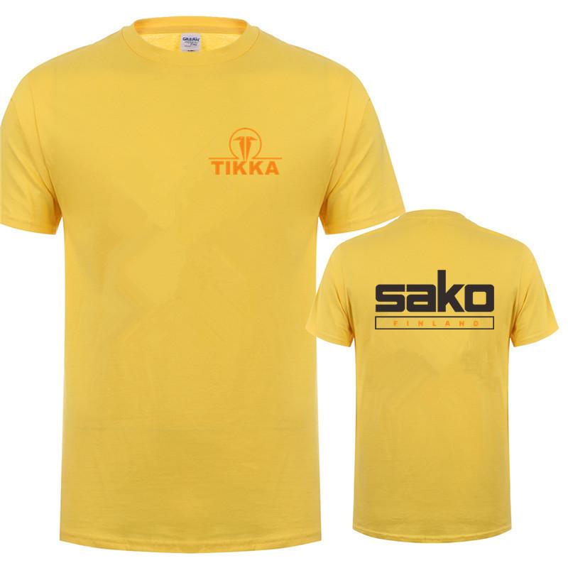 Tikka By Sako Finnland Schusswaffen T-Shirts Tees Lässige Kurzarm Baumwolle Unisex T-Shirt Lh252
