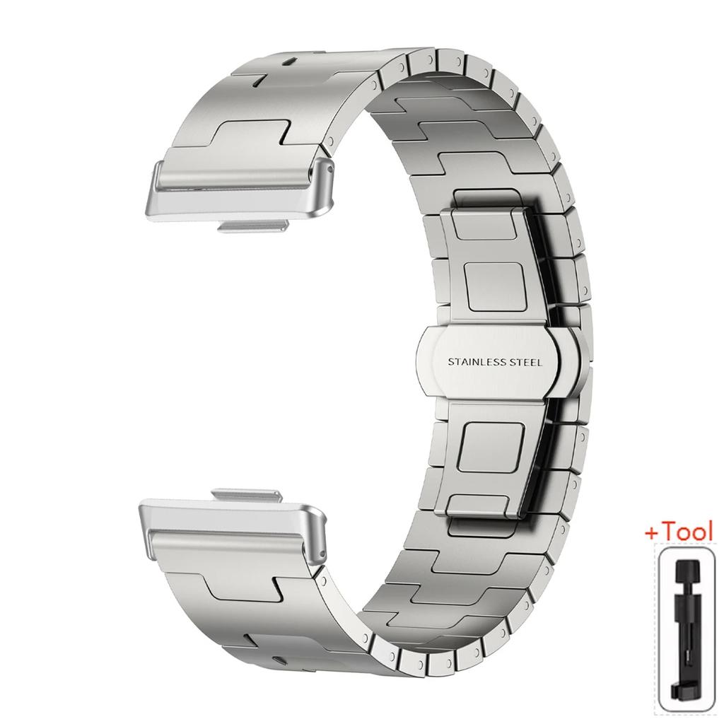 Titanarmband för Huawei Watch Fit 4/3 Justerbart Armband Armbandsband för Huawei Watch Fit4 Pro Rem Armbandsaccessoarer Band