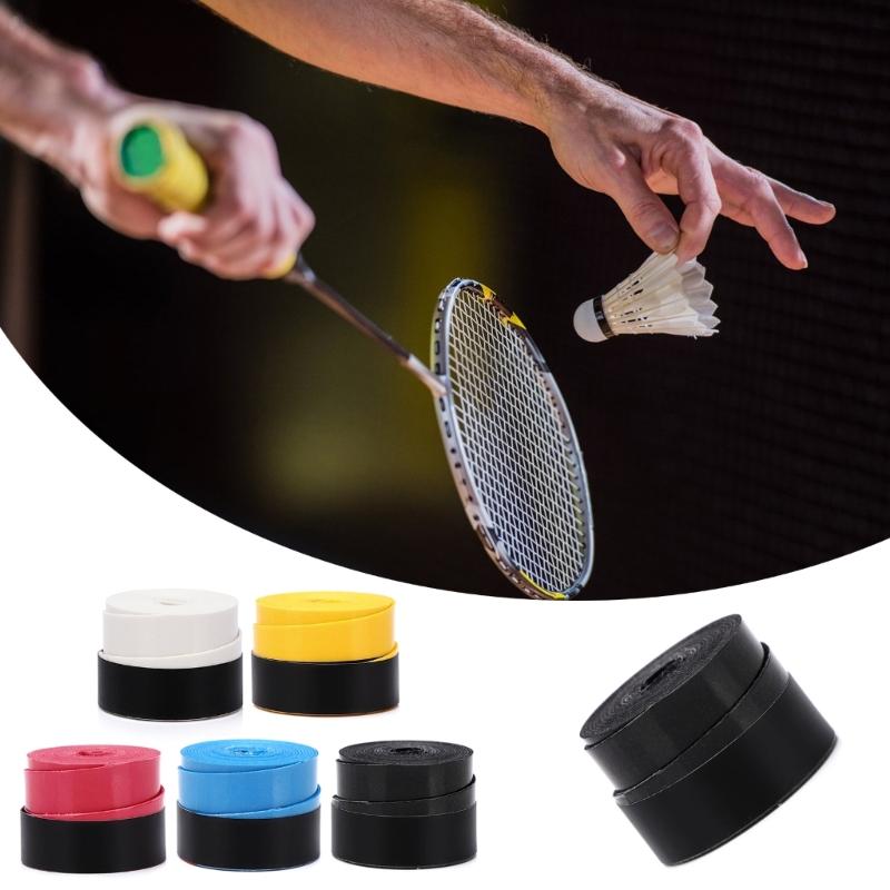 10Pcs Sweat Absorption Tennis Rackets Grip Badmintons Squash Training Sweatband Antislip Tennis Grip Head Overgrips