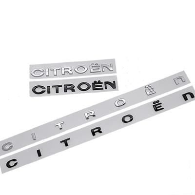 ABS Car Logo Stickers for C1 Berlingo Jumper C3 C4 C2 C5 Grand Picasso C4L Saxo Xsara DS3 Elysee Emblem Rear Trunk Badge
