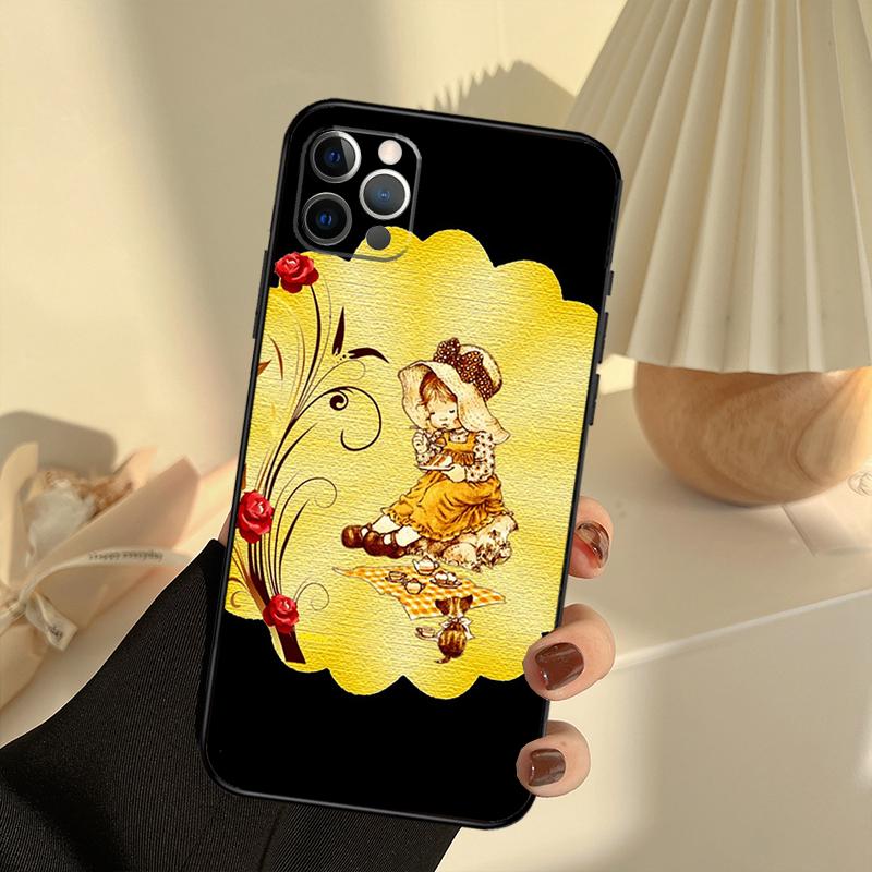 Sarah Kay Girl Phone Case For iPhone 15 14 13 12 11 16 17 Pro Max 13 mini 15 16 Plus 16e 17 Air Cover Funda