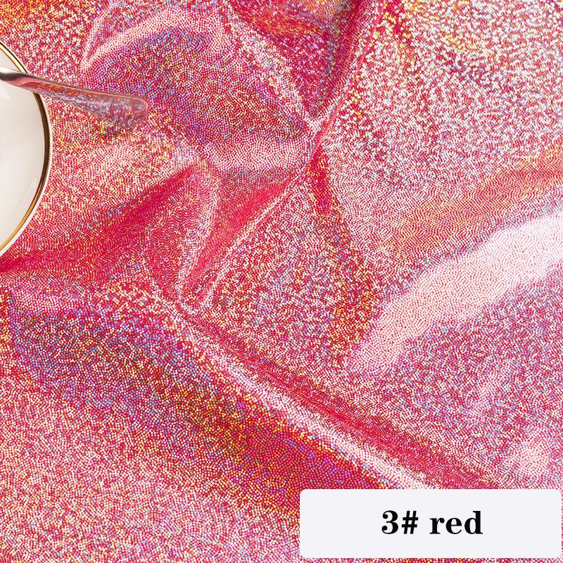Tissus Patchwork Tulle Weddings Party Decoration Gauze Fabrics160 X 100CM Stretch Dancing Stage Sequin Glitter Fabric