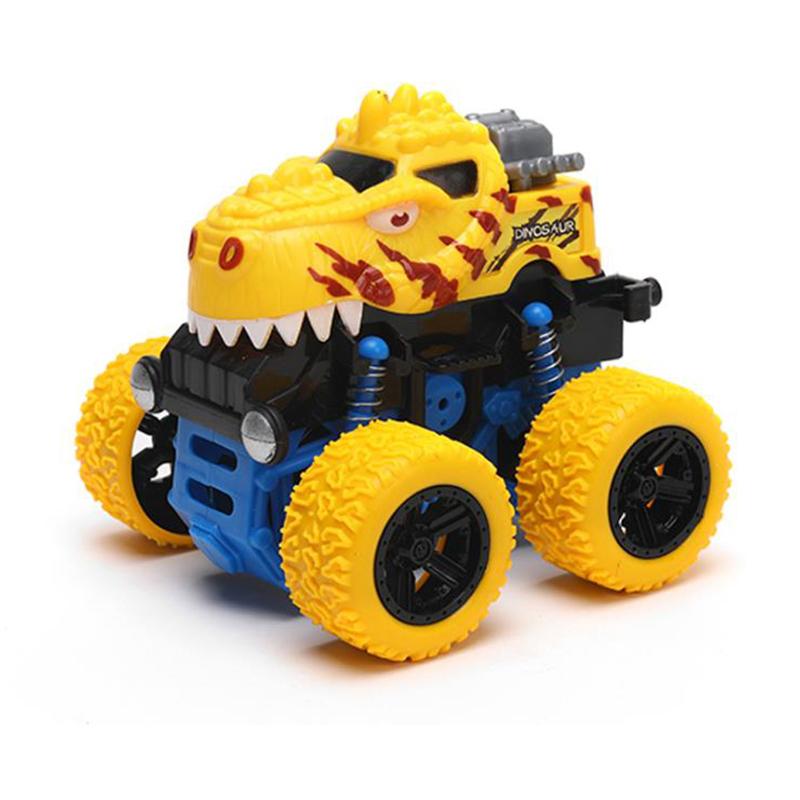 Inertial Off-Road Vehicle Pullback Children Climbing Car Plastic Friction Stunt Car Juguetes Carro Toys for Children Boys Gift