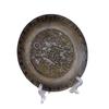 Sandalwood Burner for Home Use, Alloy Eight Treasures Three-legged Offering Plate, Holder, Incense Tray,