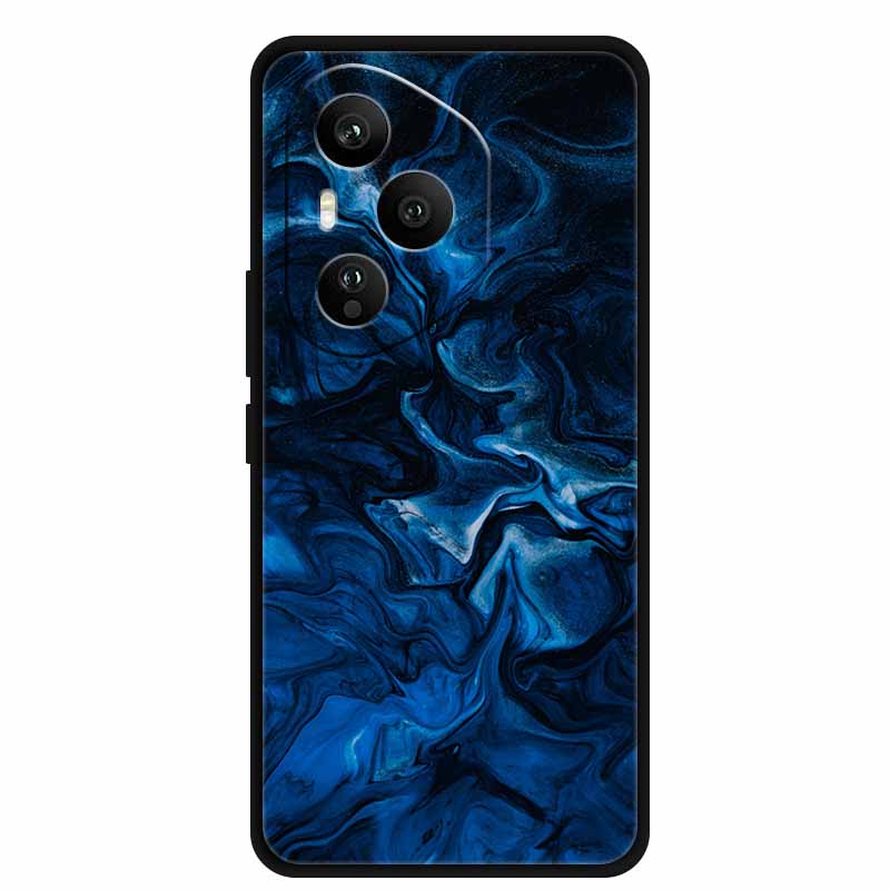 For Honor 400 Pro 5G Case Honor 400 5G Marble Painted Silicone Back Cover Cases for Honor 400 Pro/ 400 TPU Black Case 400 Pro 5G