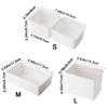 Dust-proof Double-Open Storage Box Flip Cover Small Item Tidy Container  Stationery