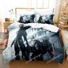 Spiel Metal Gear Rising Revengeance Bettwäsche-Set Bettbezug Bett-Set Steppdeckenbezug Kissenbezug Steppdecke King Queen Size Jungen Erwachsene