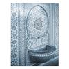 Islamitische Ramadan Decoratie Blauwe Moskee Architectuur Canvas Kunst Schilderij Marokkaanse Muur Print Landschap Poster Decoratieve Foto's