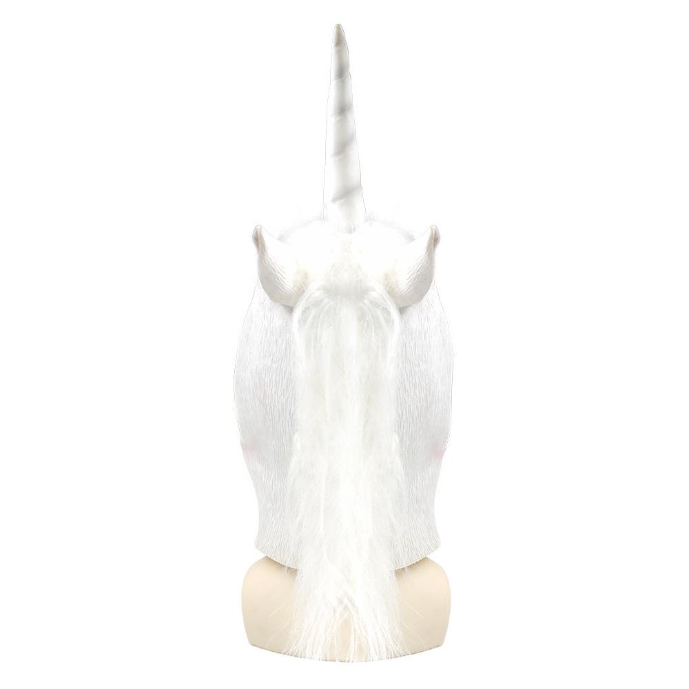Christmas Gift Carnival Party Prank Funny Mask Animal Goat Latex Mask