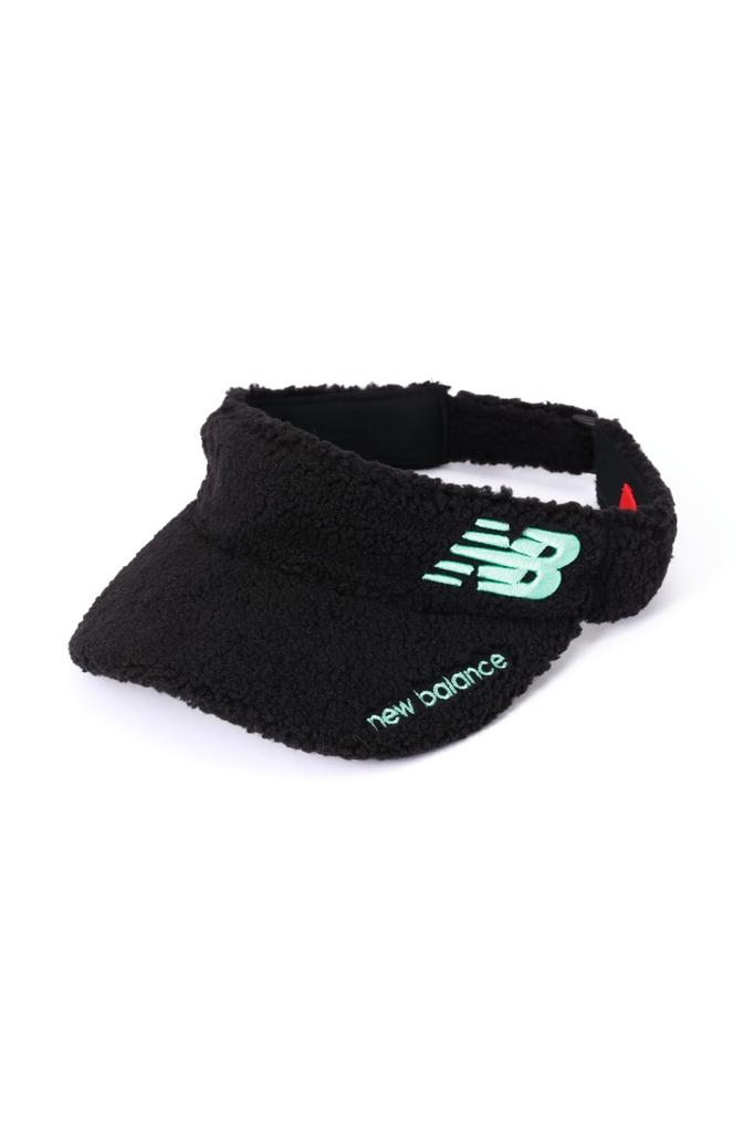 Golf Cap Sweat Absorbent Quick FR [New Balance] Women's (Boa Fleece/COOLMAX Drying) / 012-3287506 010_Black