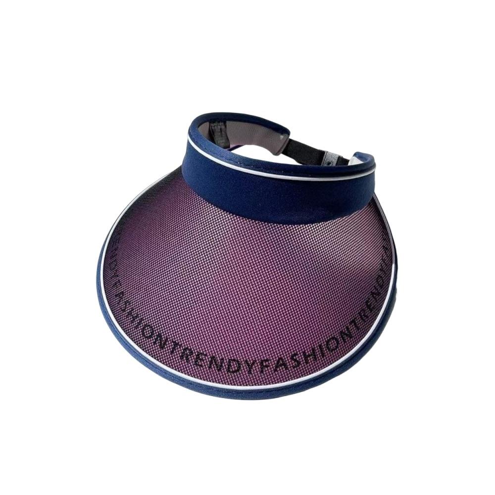 Anti-UV UV Protection Empty Top Visor Large Brim Lightweight Sun Protection Cap Breathable Korean Style Sunshade Cap for Summer