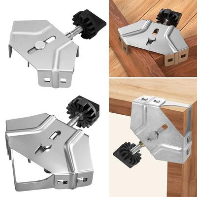 Stainless Steel Corner Clamp Adjustable Angle Clip Clamp Useful 90 Degree Clamp  Woodworking