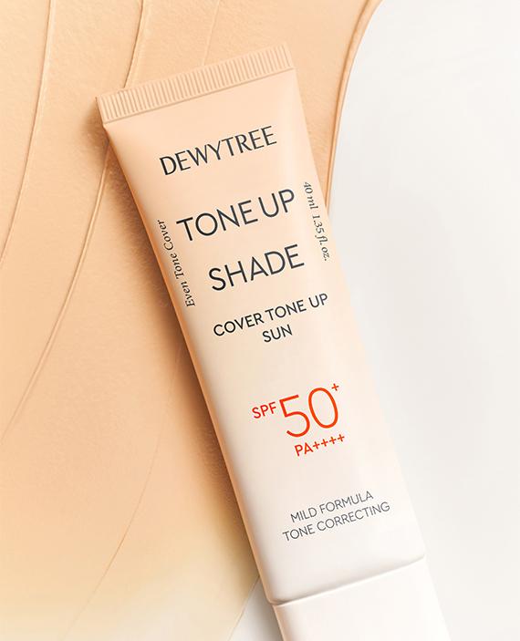 Dewytree Tone-Up Shade Cover Sun Cream 40ml, SPF Protection