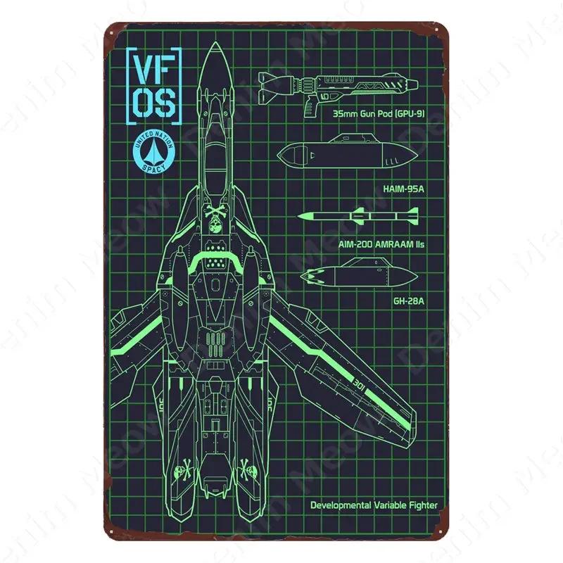 Sci-Fi Anime Robot Metal Wall Sculpture|Tin Sign,Vintage Cartoon Poster,Halloween&Christmas Gift,Man Cave/Garage Decor