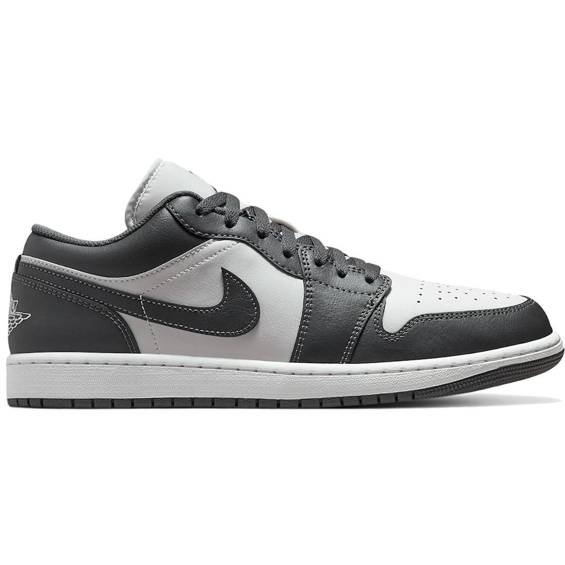 

Кросівки Jordan 1 Low Сіро-білі(553558-044) 44