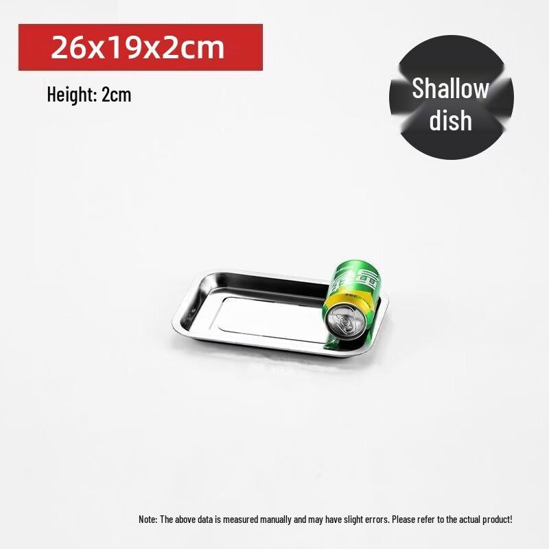 Biaoxing 304 Stainless Steel Rectangular Tray