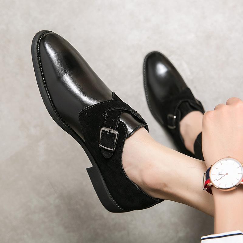 

Повседневная мужская деловая кожаная обувь большого размера 48, мужские молодые лоферы на одной педали 48 коричневый