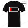 New Fashion T-Shirt Mens Ladies Unisex My Social Battery Introvert Print Sports Tees Casual Tshirt Men Unisex Fashion Tshirt Top