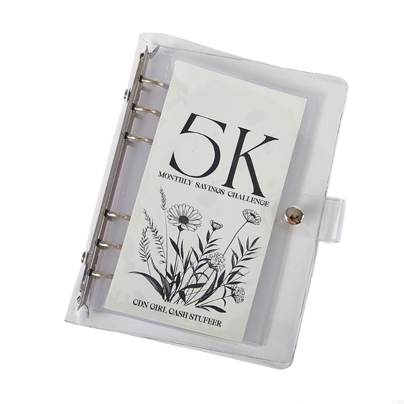 62KD 2500-Grid Money Saving Challenge Binder 10K/5K/2.5K Budget Planner Savings Challenge Book Savings Challenges Photo Album