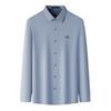 Montagut Men's Cashmere-Blend Striped Long-Sleeve Business Casual Shirt