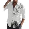 Men's Shirt Shirt Snake Totem Sub -sleeve Character Soft Material Casual Outdoor Snakeskin Graphics