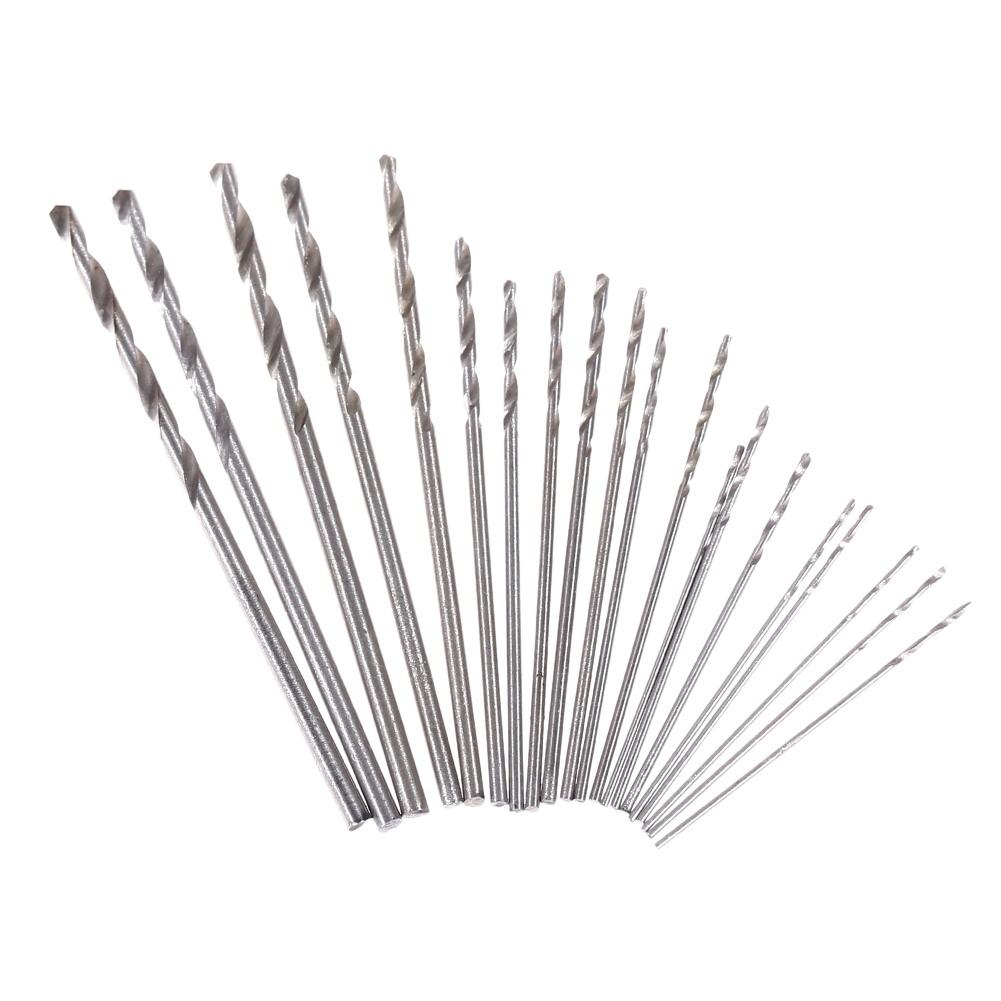 20pcs Hole Opener Drill High Speed Steel Twist Drill Bit Wear-resistant Effort Saving for Hardwood Plastic Rubber