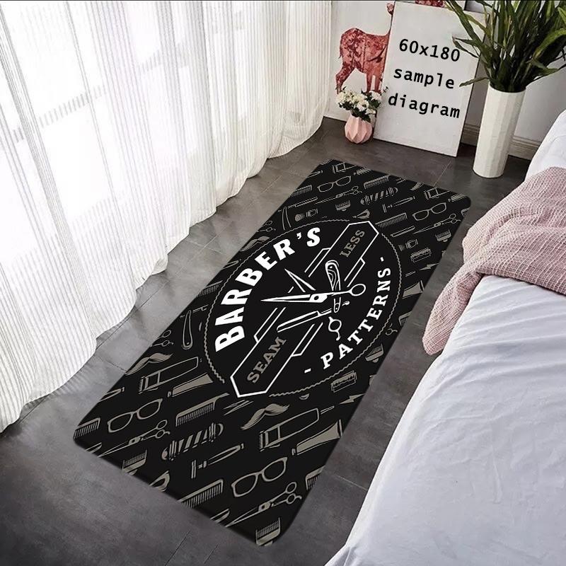 Doormats Rugs Foot Carpets Barber Shop Entrance Doormat Bathroom Rug Floor Mats Carpet Anti Slip Mat Home Kitchen Hallway Decor