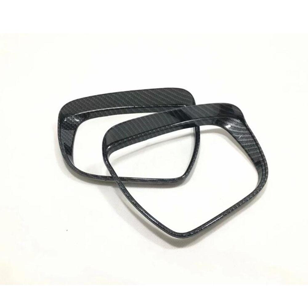 Eyebrow Rear View Side Glass Mirror Trim Rain Shield Sun Visor For Nissan X-Trail T32/Rogue 2014 2015 2016 2017 2018