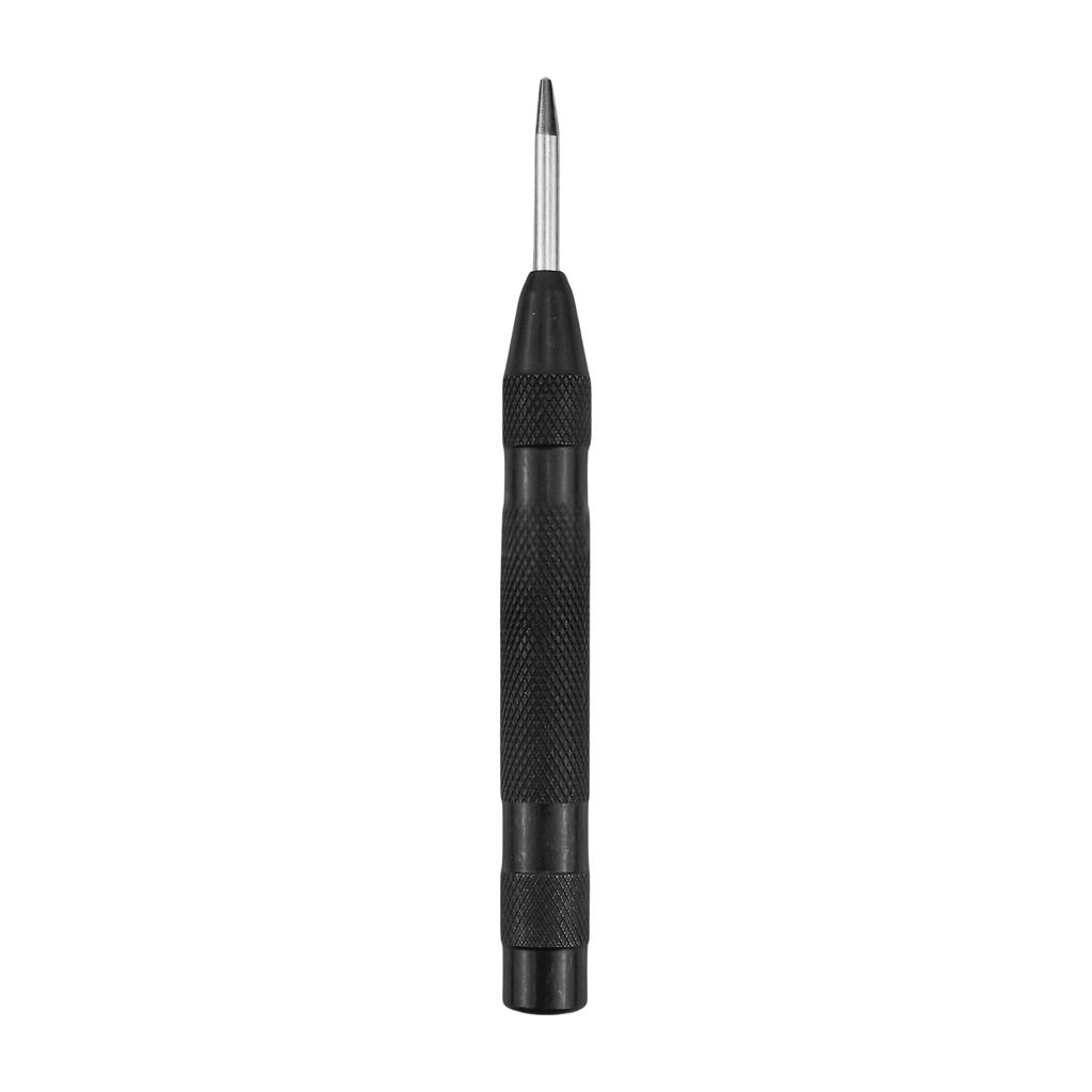 Spring Loaded Center Punch Tool with HSS Steel Tip for Precision Marking and Emergency Escape