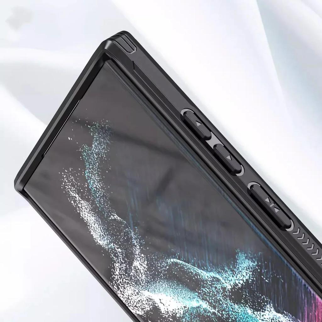 Διαφανής Θήκη Προστασίας Φακού Κάμερας με Συρόμενο Κάλυμμα για Samsung Galaxy S25 S24 S23 S22 Ultra Plus S24FE S23FE A55 A15 Αντικραδασμική Κάλυψη