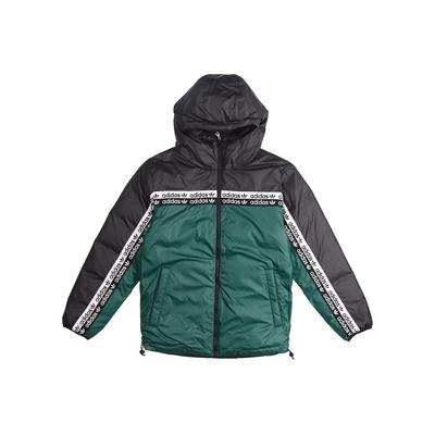 Originals Trefoil Mid Rev Daunenjacke mit Wendekapuze Herren Oberbekleidung Schwarz FL0009