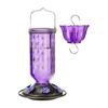 Glass Hanging Hummingbird Feeder Ant-Proof Bird Feeder Outdoor Garden Hanging Decorations Unique Gift For Parents