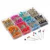 1box/bag Multi Colors Metal Pearlescent Needle For Household Sewing Accessories