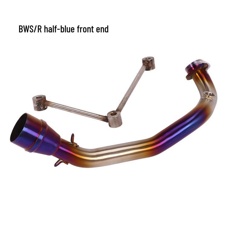 Stainless Steel Front Exhaust Pipe for Cygnus BWS R X Motorcycle Generations 1-3