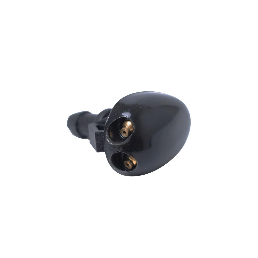 2Pcs Plastic Car Auto Window Windshield Washer Sprayer Nozzle Black Universal Replacement Sprinkler Nozzle Car Accessories