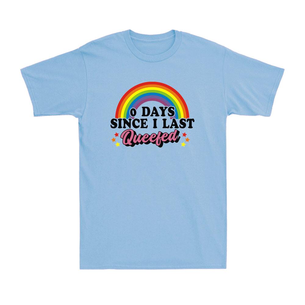 0 Days Since I Last Queefed Queef Inappropriate Funny Embarrassing Men s T-Shirt S разноцветный