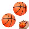 2Pcs Decompression Toy Stress Relief Ball 6cm Palm Size Slow Rebound Basketball Soft