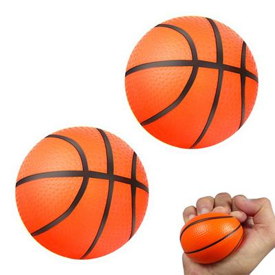 2 st Avslappningsleksak Stresslindrande Boll 6 cm Handflatsstorlek Långsam Återstudsande Basketboll Mjuk Klämleksak Handträningsboll