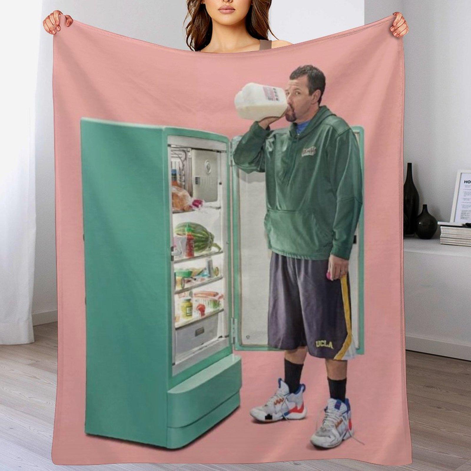 

Adam Sandler Throw Blanket Multi Use Warm Blanket for Living Room Bedroom 102x76cm(40x30in)
