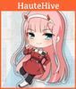 Ditf Darling In The Franxx Keyring Zero Two 002 Acrylic Keychain Timeless Design Ideal For Collectors And Fans