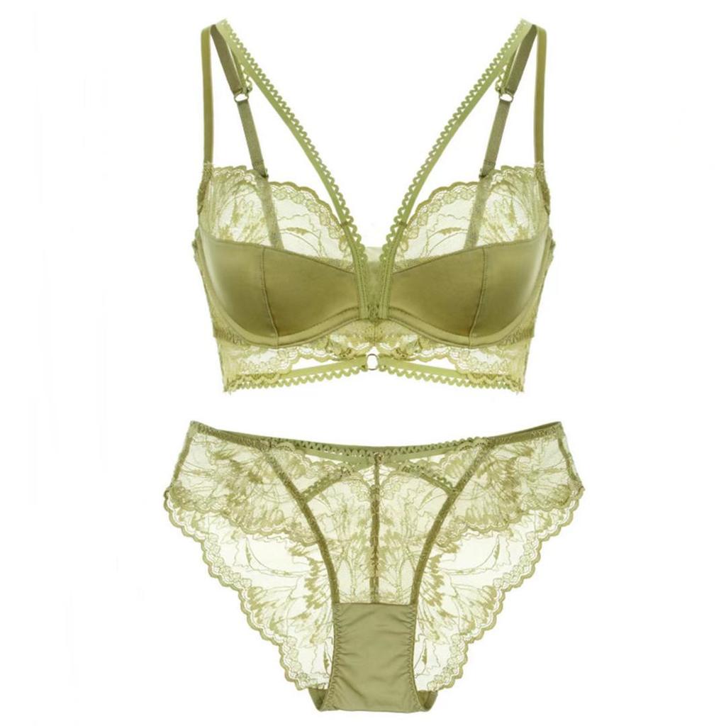 Ultra-Thin Red Lace Zodiac Bra Set for Women - Perfect Fit for All Sizes