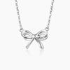 Bow Necklace Light Luxury Niche Design Sense New Year New Women's Collarbone Chain High-end
