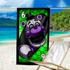 Proof Beach Towel with a Five Nights At Freddy's Pattern - Soft,absorbent,quick-drying,machine Washable - Perfect for Swimming,camping,bathing