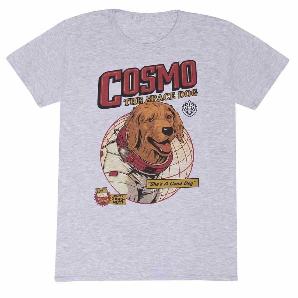 Guardians Of The Galaxy Unisex Adult Cosmo The Spacedog T-Shirt